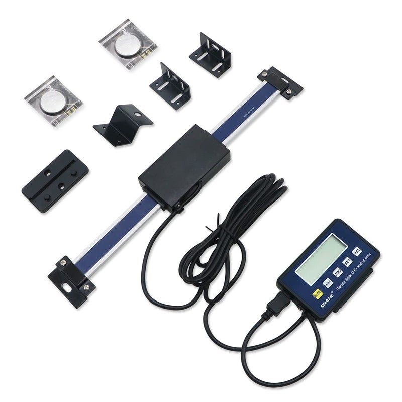 SHAHE Digital LCD Linear 0-150mm/0-6inch Accurate Digital Readout Lathe Scale for Milling Machines - Image 1