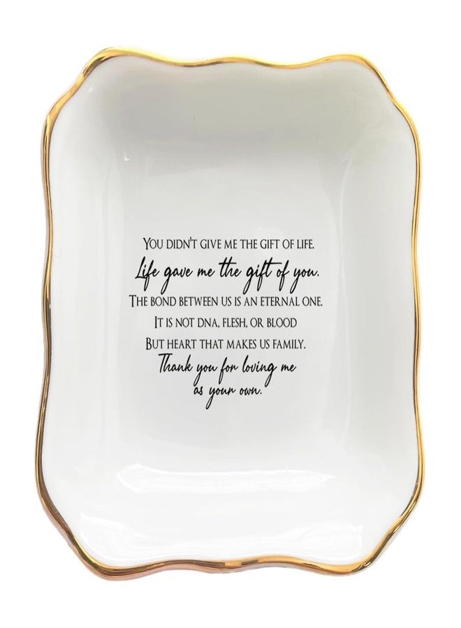 BAT TRANG Ceramic Jewelry Tray, Mother Of The Groom Gifts From Bride, Mom Ring Dish, To Mom From Bride, Mother Of Groom Gift, Mother In Law Gifts, Stepmother Gifts From Daughter - Image 1
