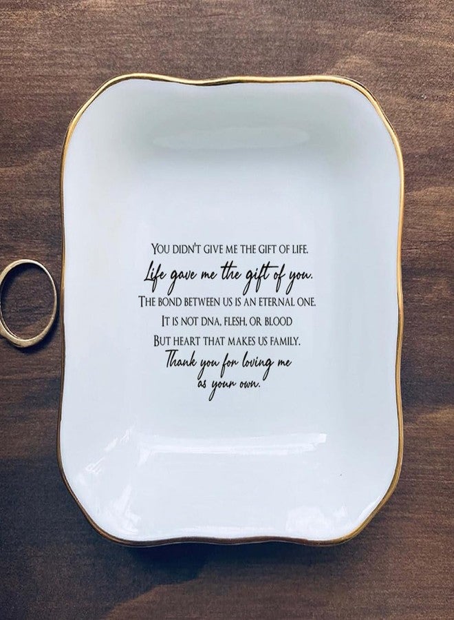 BAT TRANG Ceramic Jewelry Tray, Mother Of The Groom Gifts From Bride, Mom Ring Dish, To Mom From Bride, Mother Of Groom Gift, Mother In Law Gifts, Stepmother Gifts From Daughter - Image 2