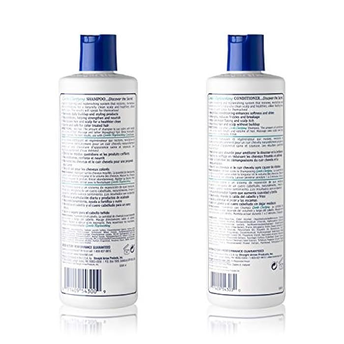 Mane 'n Tail Gentle Clarifying Shampoo & Replenishing Conditioner (12 oz Each) – Removes Build-Up, Restores & Revitalizes for Healthy, Silky Hair - Image 2