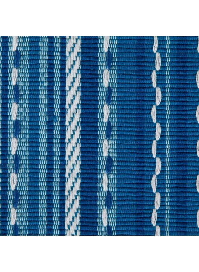 DII Southwest Collection Tabletop, Table Runner, 14x72, Blue - Image 2