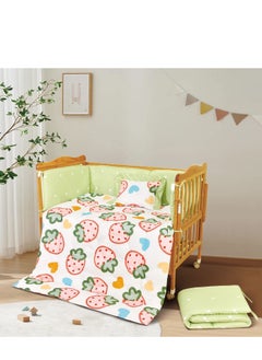 Generic Children's bed railing mattress, 5 pieces, summer, to give your child comfort 