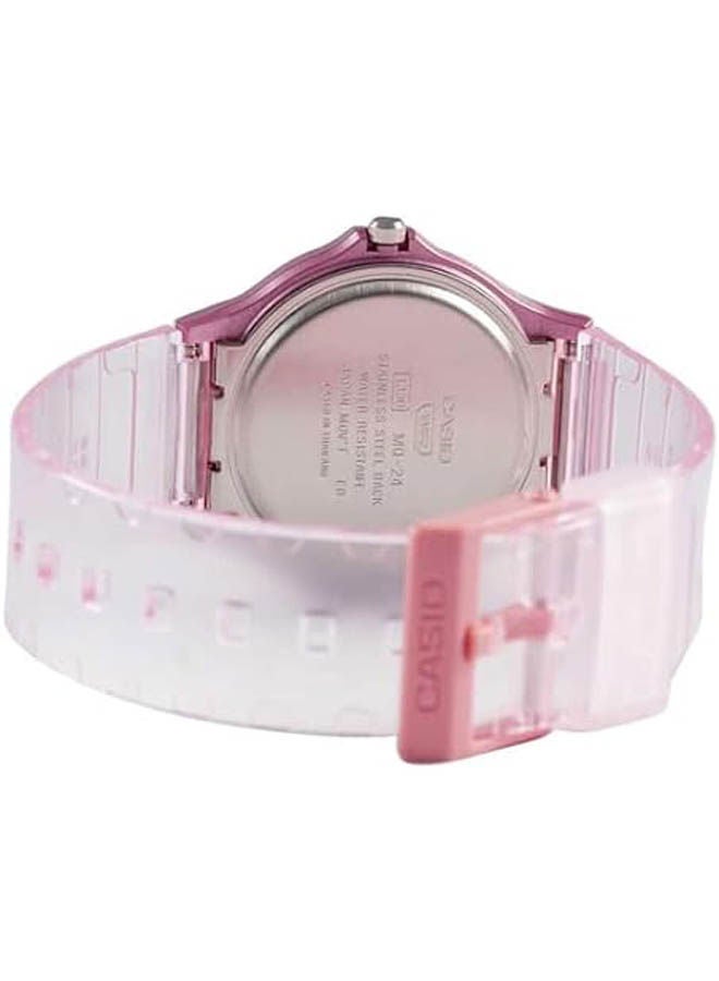 كاسيو ساعة يد من راتينج بعقارب MQ-24S-4BDF - Image 2