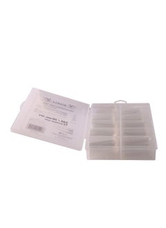 NOVELL Nail Tips Professional Clear 12 Sizes 20 Each  - Image 2