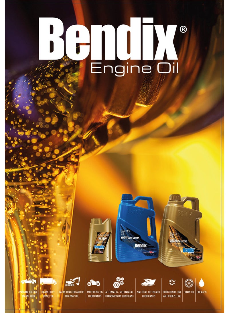 بنديكس بيندكس زيت موتور 5w30  اس ان   - 4 لتر - Image 3