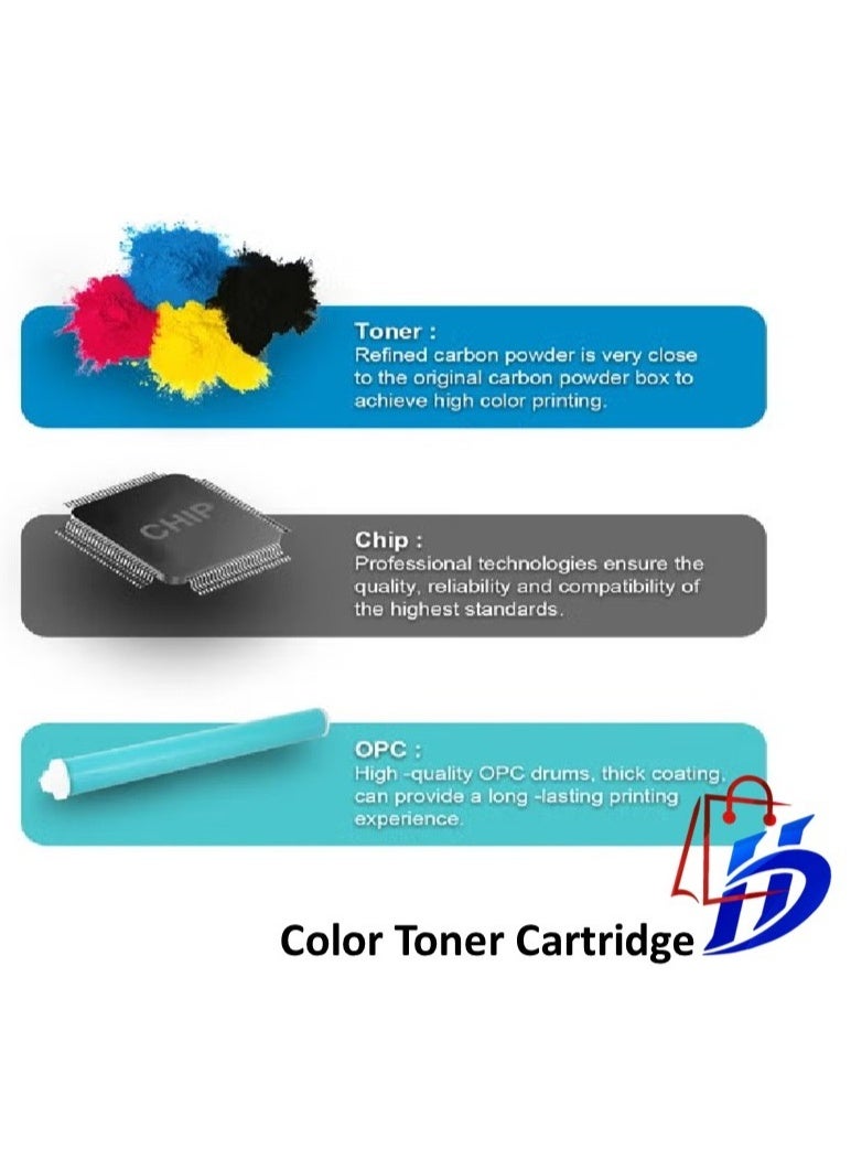 AVE-TECH Toner Cartridges Replacement for 230A W2300A W2301A W2303A W2302A Toner Cartridge Compatible for Color LaserJet Pro 4203dw 4203dn MFP 4303dw Printers, 4 Pack - Image 2