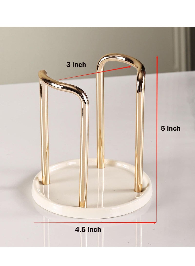 Excefore Paper Cup Dispenser, Disposable Cup Holder, Mouthwash Rinsing Cups for Home, Bathroom, Kitchen, Bar, Counter, Storage, Decor(Max Diameter 7.5cm)  - Image 2