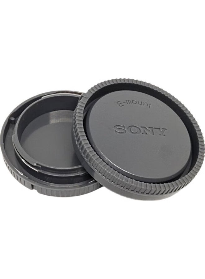 Earlymen Early Traveler Sony E-Mount Camera Body Cover Lens Rear Cap, Compatible With A7M3 A7M4 A7R2 A7R3 A7R4 E10 A6400 A6300 A6700 A6600 Mirrorless Camera Accessories - Image 1