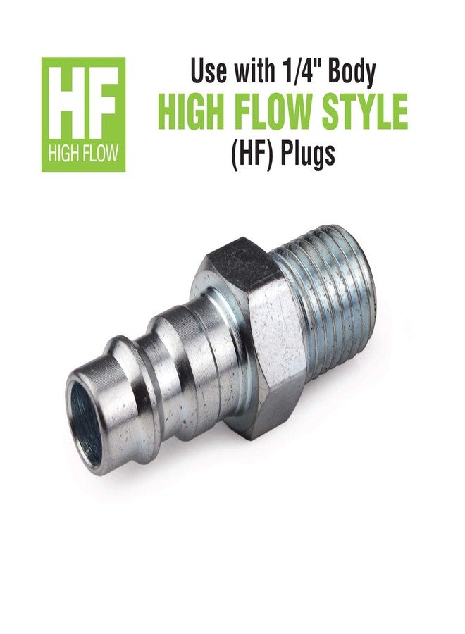 PRIMEFIT XHC1414FB6-B10-P XP Extreme Performance Series (10 Pack) Hi-Flow (V-Style) Brass Coupler 1/4" x 1/4" Female - Image 3