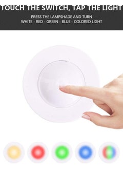 6-Piece RGB LED Night Light With Remote Control Multicolour - pzsku/Z5F1BF6AD1DE5D1E21374Z/45/_/1694245021/030d549a-2e04-423d-8795-617de458ee22