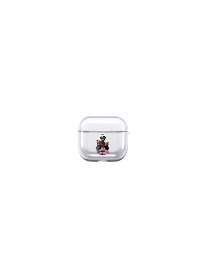Generic - " Transparent Headphones Case – Stylish, easy-to-access protection for your favorite headphones-Airpods 3" - Image 1