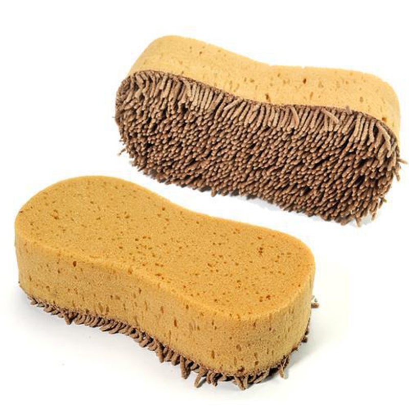 3pcs 8-shaped Plush Sponges Cleaning Scrubber Handy Multifunction Washing Sponge for Floor Window Car - Image 2