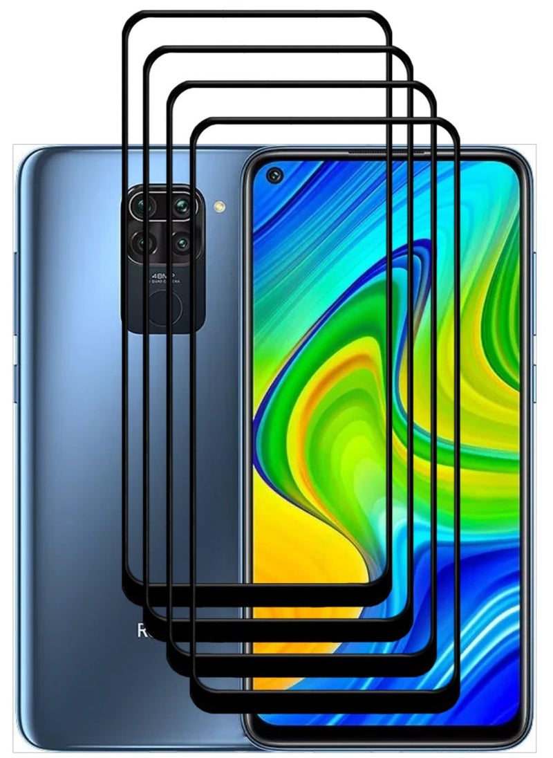 ACLIX 4 Pieces Antistatic ESD Dustproof Premium Quality High Definition Tempered Glass Screen Protector Designed For Xiaomi Redmi Note 9 - Image 1