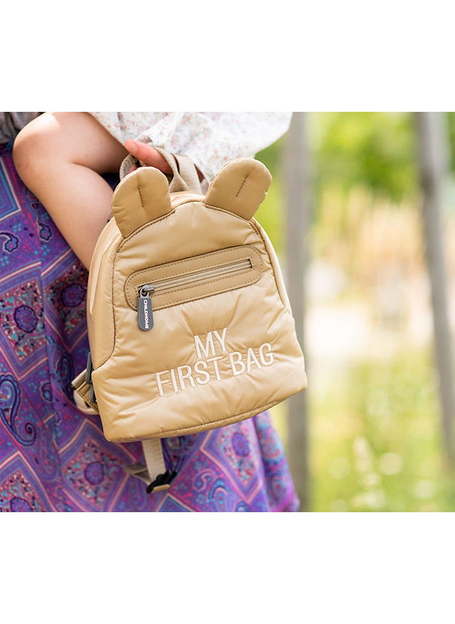 CHILDHOME - Kids My First Bag Puffered Beige - Image 1
