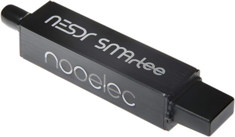 NooElec حزمة NESDR SMArTee v2 - RTL-SDR متميز مع Bias Tee مدمج، هيكل من الألمنيوم، 0.5PPM TCXO، مدخل SMA، قاعدة هوائي و3 هوائيات. راديو معرف برمجي (SDR) يعتمد على RTL2832U وR820T2. - Image 2