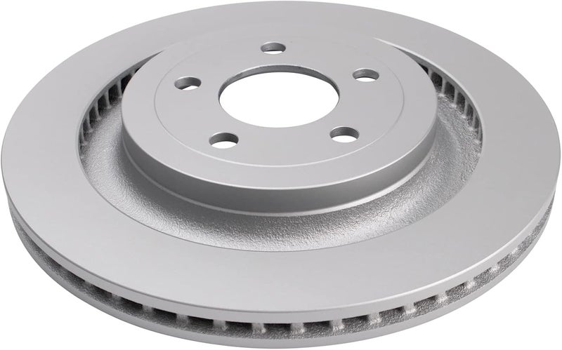 TRQ Rear Brake Rotors Set Vented Premium G-Coated Compatible with 2015-2023 Ford Mustang - Image 5