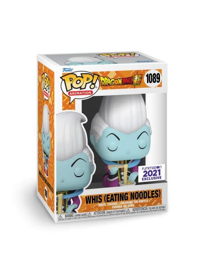 Funko Pop! Dragon Ball Z 1089 Whis Eating Noodles Exclusive Figure - Image 3