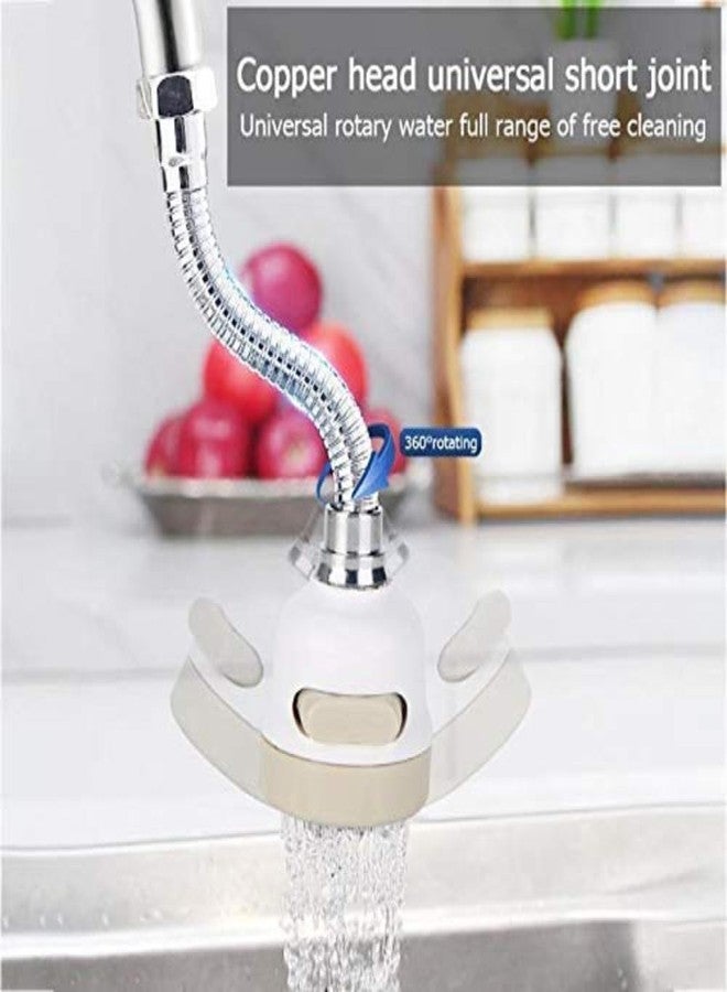 KitchenFest® 360 Degree Rotating Sprinkler, Water Saving Nozzle, 3-Gear Adjustable Head Nozzle, Splash-Proof Filter Extender Sprayer for Kitchen and Bathroom. - Image 5