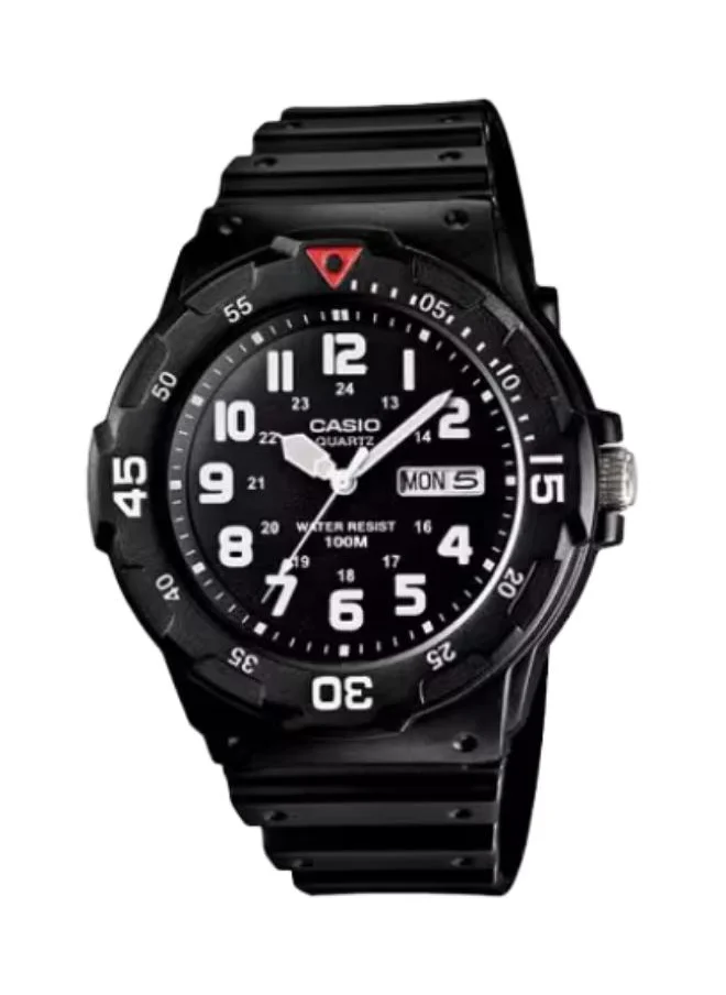 CASIO Men's Analog Display Watch With Black Resin Strap - MRW-200H-1BVDF