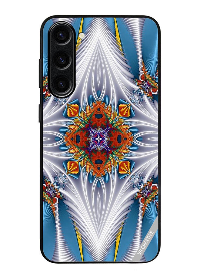 VR CREATIVE Protective Case Cover For Samsung Galaxy S23 Abstract Design Multicolour - Image 1