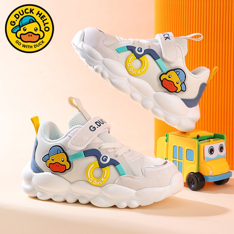 G.Duckkids Little Yellow Duck Children'S Baby Shoes Waterproof Leather Surface Boys' Functional Shoes Toddler Shoes - Image 2