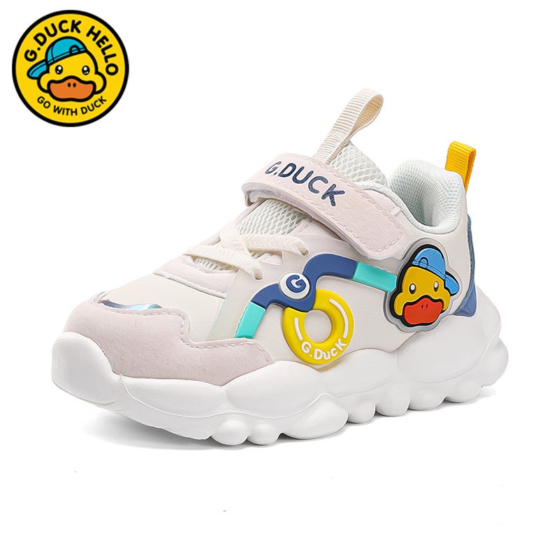 G.Duckkids Little Yellow Duck Children'S Baby Shoes Waterproof Leather Surface Boys' Functional Shoes Toddler Shoes - Image 1