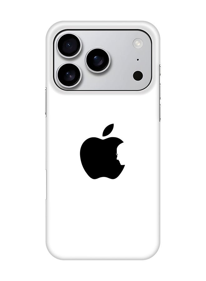 Stylizedd For iPhone 17 Pro,Case, [Compatible with MagSafe] Magnetic cover Slim fit Protection Matte, - Steve's Apple - White