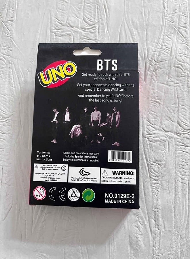 Mattel Games 🎤 UNO BTS - Card Game Edition - Includes a Special Rule! - Go And Play With Your Stars!  - Image 5