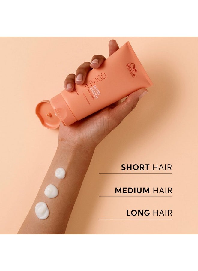 Wella Professionals Wella Professionals Invigo Nutri-Enrich Frizz Control Cream| Deeply Nourishing| For Dry & Damaged Hair| 5.07 Fl Oz  - Image 5