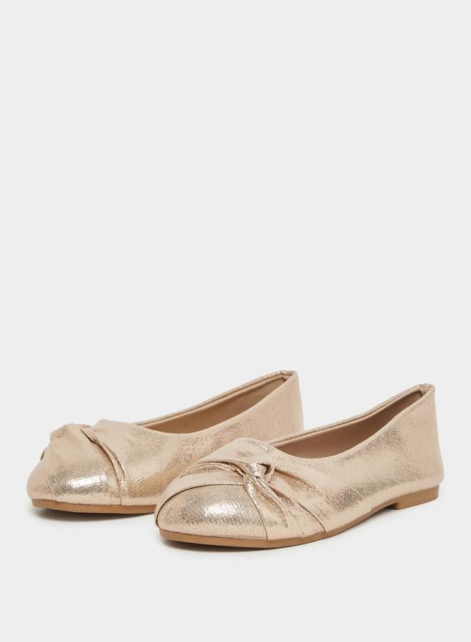 Styli Solid Slip-On Ballerinas - Image 2