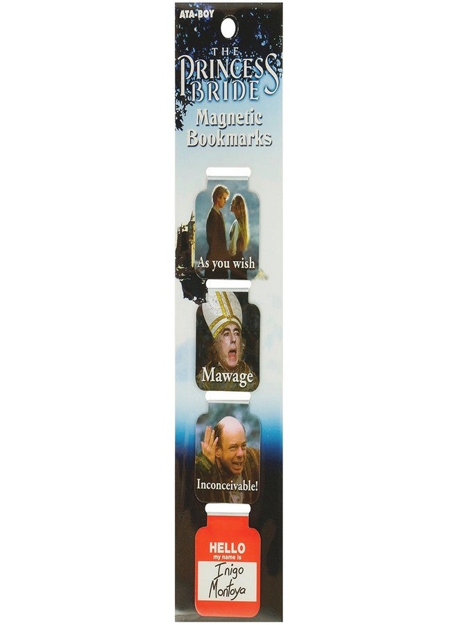 Ata-Boy Princess Bride Bookmark, Princess Bride Movie Magnetic Bookmarks (4 Set) Princess Bride Gifts & Merchandise - Image 2