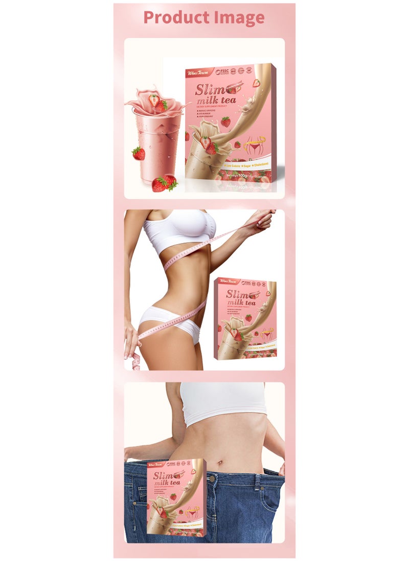 Wins Town Wins Town Strawberry Weight Loss Milk Tea: Convenient, Healthy & Delicious – The Perfect Blend for Your Slimming Journey  - Image 4