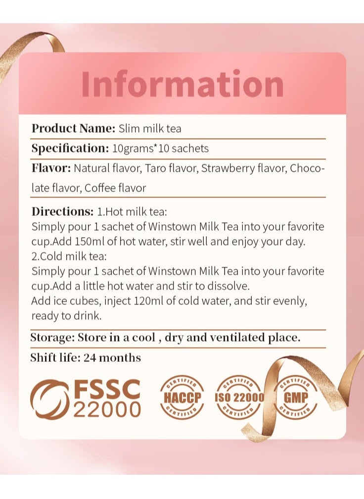 Wins Town Wins Town Strawberry Weight Loss Milk Tea: Convenient, Healthy & Delicious – The Perfect Blend for Your Slimming Journey  - Image 3