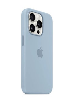 Generic Silicone Case for iPhone 16 Pro Max 6.9 Inch, Liquid Gel Silky Soft Touch, Shock Absorbing Phone Cover with Camera Lens Full Protection, Blue  - Image 2