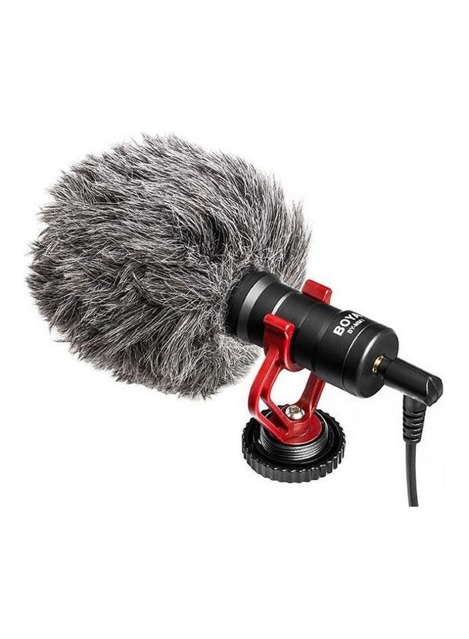 BY-MM1 Video Microphone Youtube Vlogging Facebook Livestream Recording Shotgun Mic For Smartphone/Cameras Multicolour - Image 1
