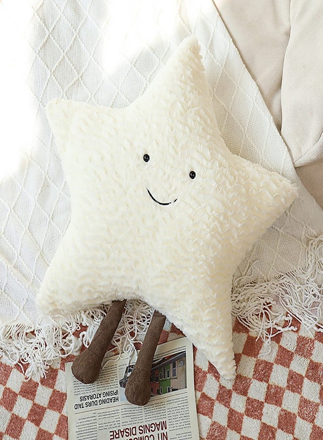 conrtems Moon Star Sun Pillow Sofa Cushion | Decorative Lumbar Support Pillow | Soft Plush Decorative Pillow (15inches, Star) - Image 1