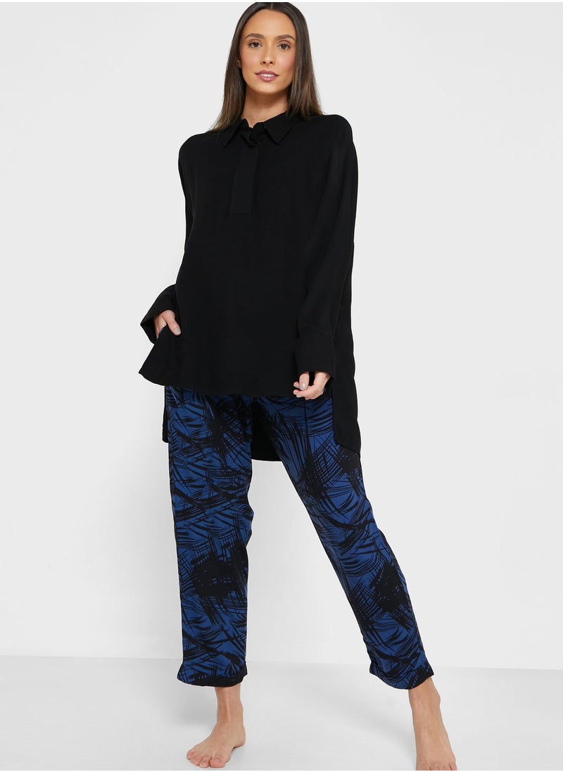 Penyemood - Longline Shirt & Pyjama Set - Image 1