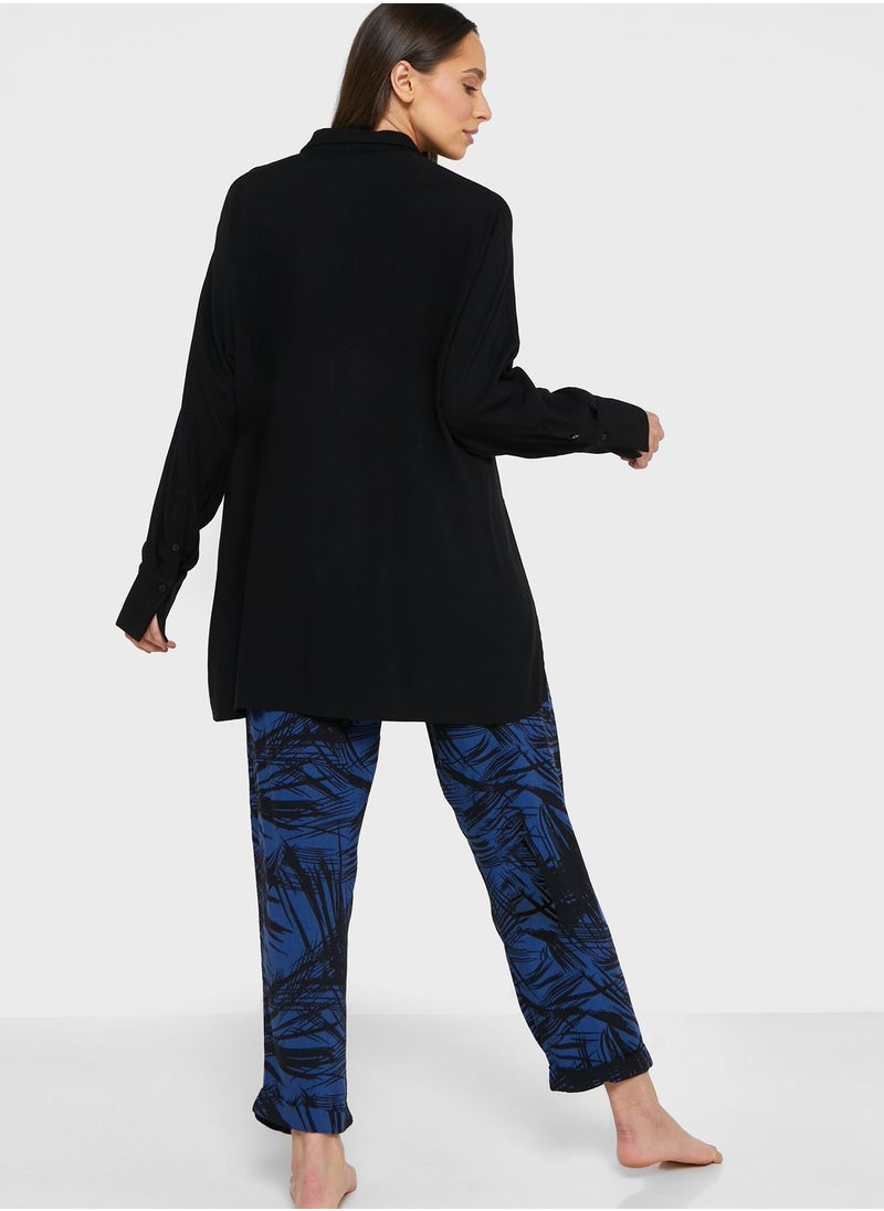 Penyemood - Longline Shirt & Pyjama Set - Image 1