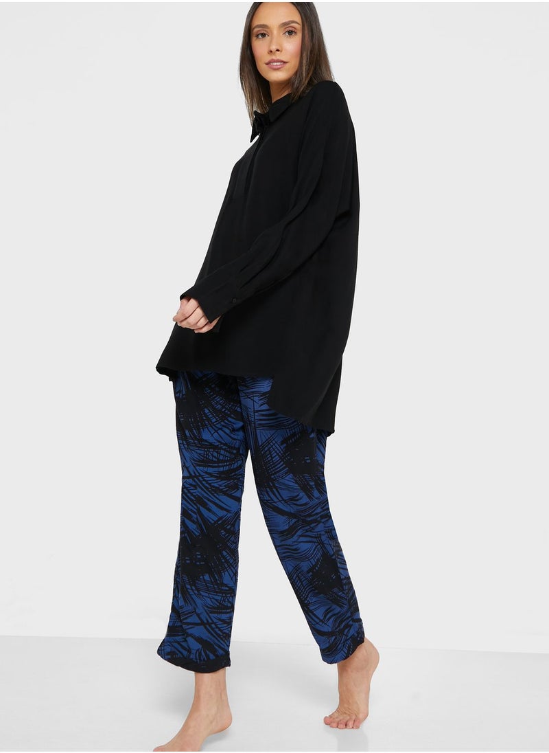 Penyemood - Longline Shirt & Pyjama Set - Image 1