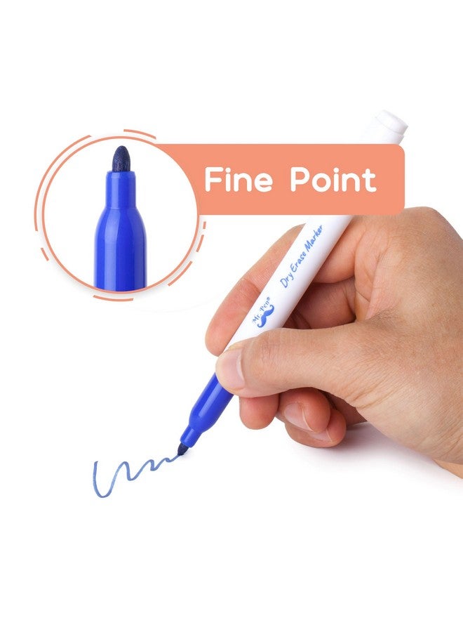 مستر. بين أقلام تحديد قابلة للمسح الجاف، عبوة من 12 قطعة، ألوان متنوعة، أقلام تحديد قابلة للمسح الجاف للسبورة البيضاء، أقلام تحديد قابلة للمسح الجاف للسبورة البيضاء، أقلام تحديد قابلة للمسح الجاف للأطفال، أقلام تحديد قابلة للمسح الجاف برأس رفيع، أقلام قابلة للمسح الجاف، أقلام تحديد قابلة للمسح الجاف للسبورة - Image 4