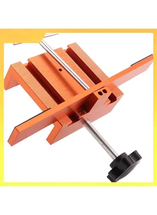 Orange Cabinet Door Installation Template With Support Arm And Clamp - Image 4