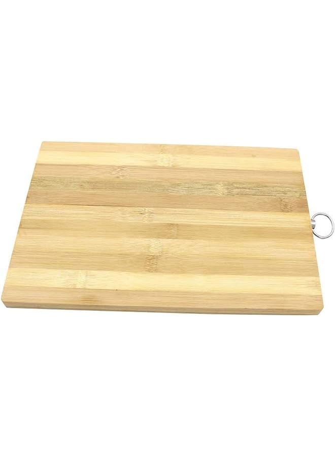 إي سي في في لوح تقطيع لوح تقطيع من خشب الخيزران خفيف عضوي للمطبخ لوح من خشب الخيزران لوح تقطيع خشب الخيزران أدوات المطبخ 36X26 سم - Image 1