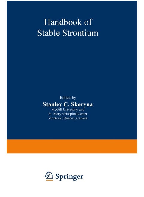 Handbook of Stable Strontium