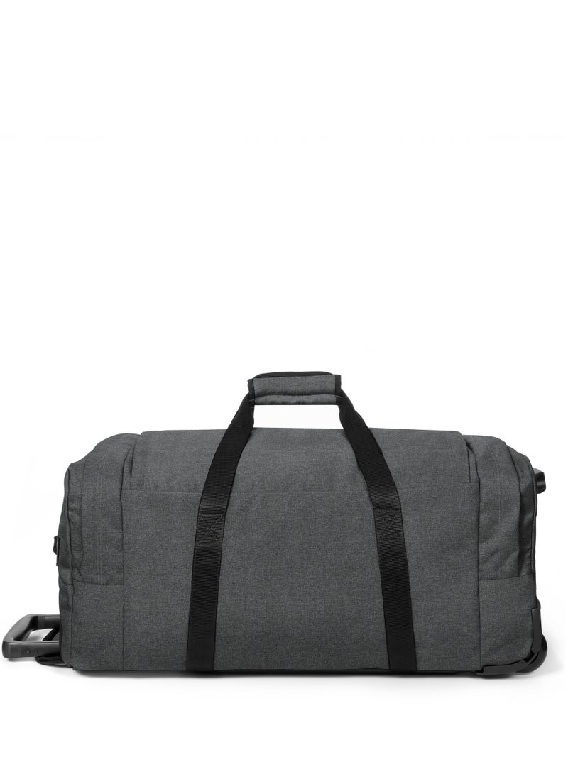 EASTPAK Leatherface S Duffle Trolley Bag Black Denim Small - Image 3