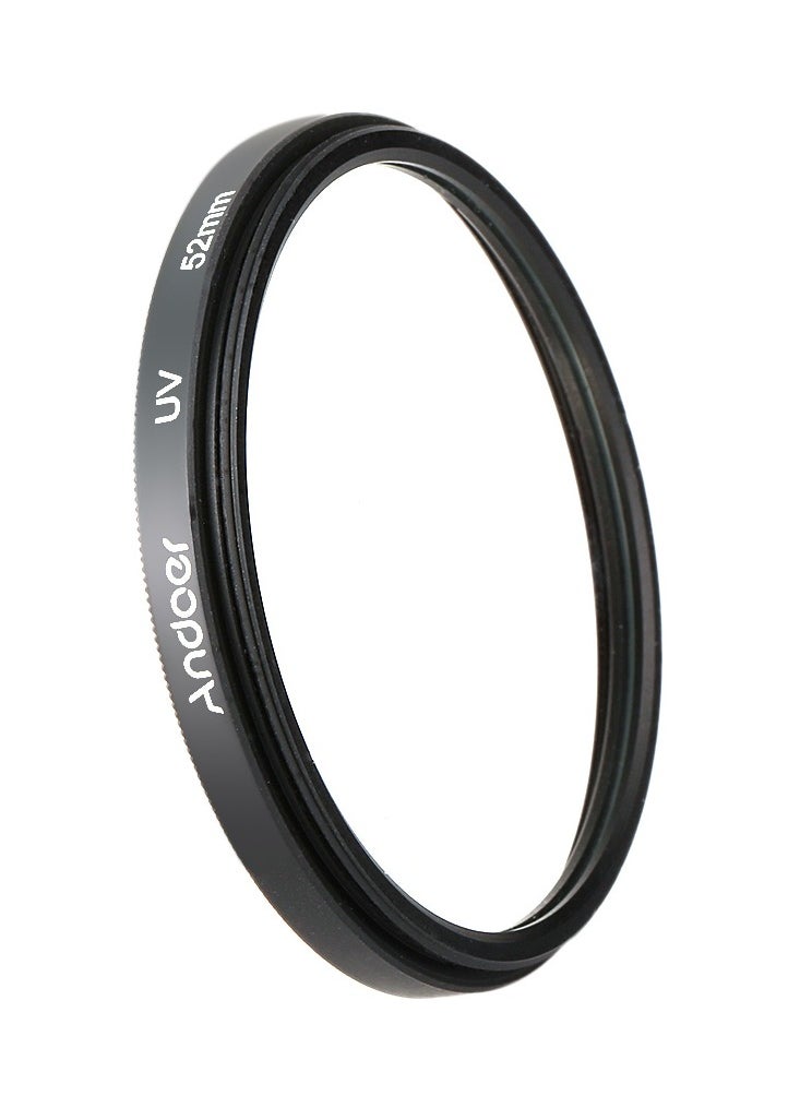 Andoer 52mm UV+CPL+ND8 Circular Filter Kit, Circular Polarizer Filter ND8 Neutral Density Filter with Bag, for Nikon Canon Pentax Sony DSLR Camera