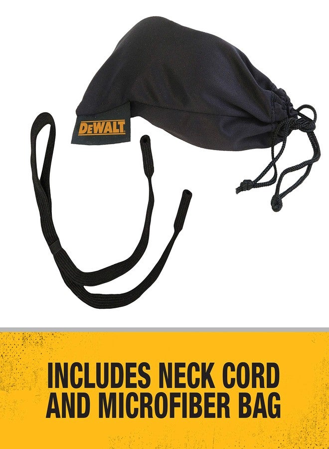 DEWALT DPG99 HDP™ Polarized Safety Glasses - ANSI Z87.1+ Rated Protective Eyewear with Rubber Temples, Adjustable Nosepiece, Neck Cord & Carry Bag - Image 5