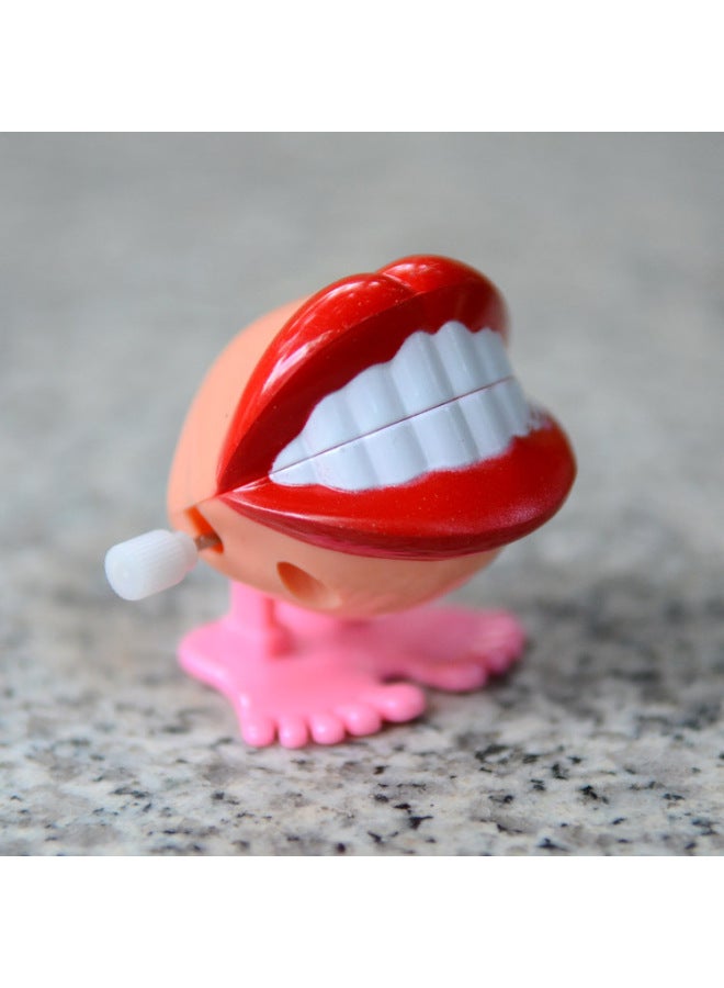 Chain With Eyes Jumping Teeth Gift Oral Jewelry Toy Teeth Dental Small Gift-Color:Teeth With Top Hat - Image 3