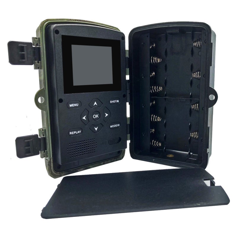 Surveillance Camera: 36MP High Resolution 1080P Sharp Video 120° Wide Angle Coverage - 0.3-0.6s Fast Trigger Speed 20m Night Vision for Wildlife Observation Home Security Outdoor Environment - Image 2