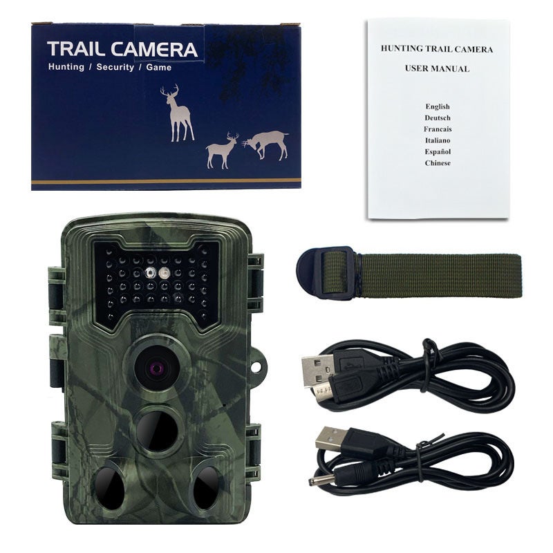 Surveillance Camera: 36MP High Resolution 1080P Sharp Video 120° Wide Angle Coverage - 0.3-0.6s Fast Trigger Speed 20m Night Vision for Wildlife Observation Home Security Outdoor Environment - Image 3
