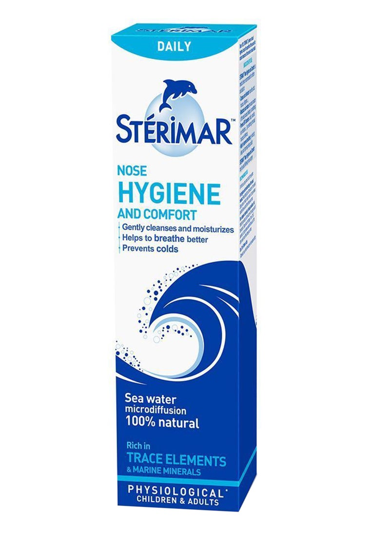 sterimar - Nose Hygene And Comfort Nasal Spray100Ml Adult And Child - Image 1